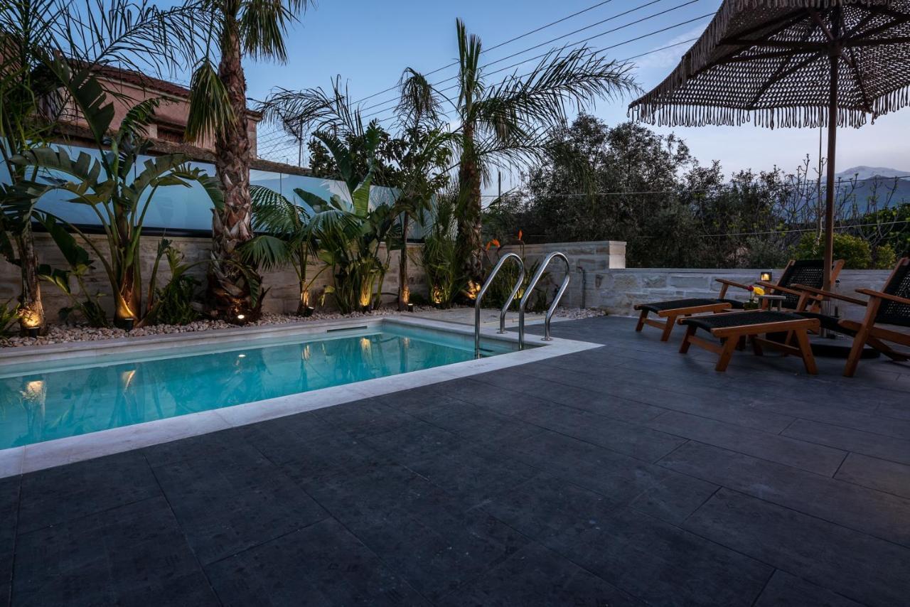 Villa Armenus, Private Pool, Garden, Bbq 하니아 외부 사진