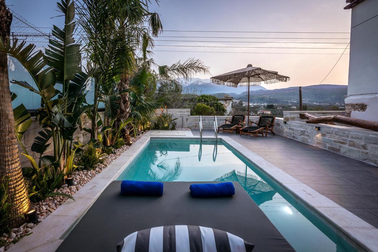Villa Armenus, Private Pool, Garden, Bbq 하니아 외부 사진