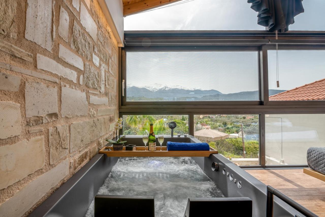 Villa Armenus, Private Pool, Garden, Bbq 하니아 외부 사진