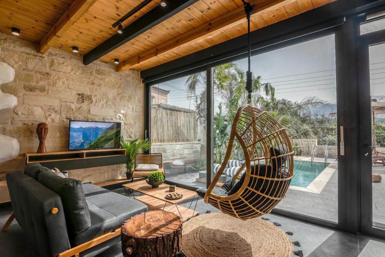 Villa Armenus, Private Pool, Garden, Bbq 하니아 외부 사진